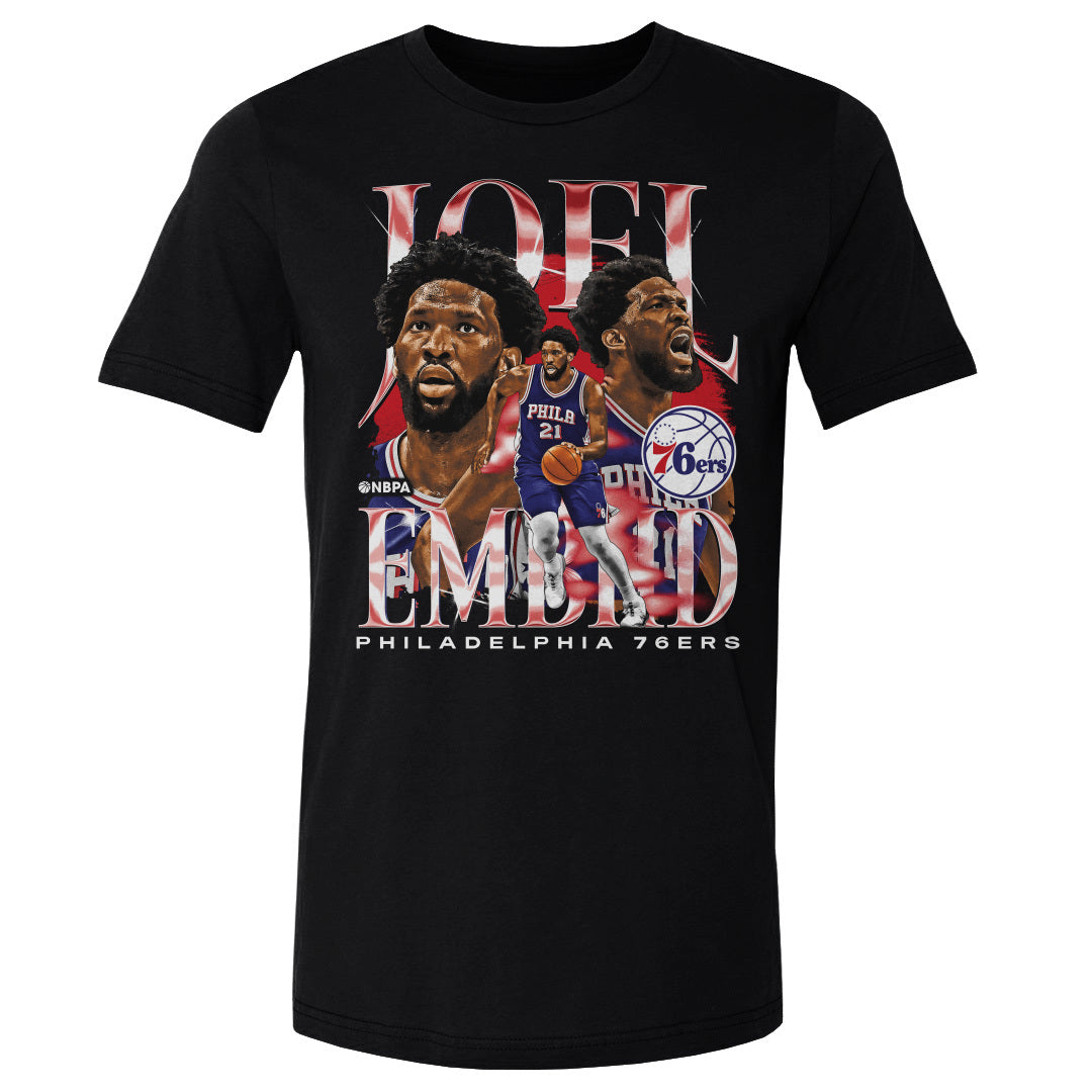 Joel Embiid Men&#39;s Cotton T-Shirt | 500 LEVEL