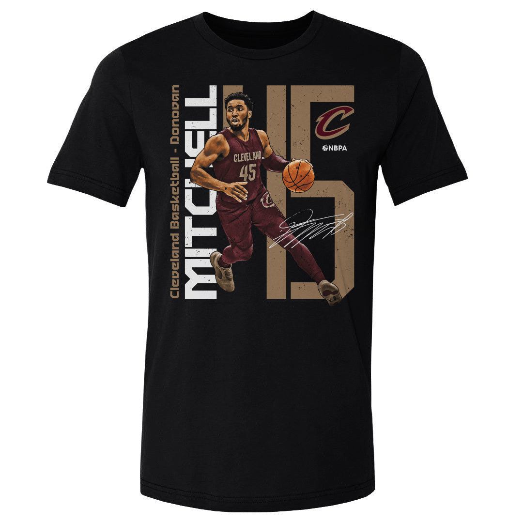 Donovan Mitchell Men&#39;s Cotton T-Shirt | 500 LEVEL