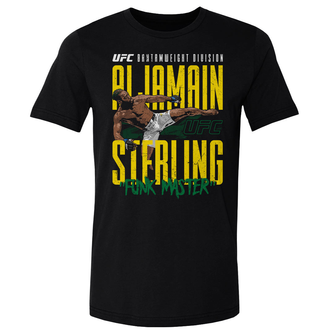 Aljamain Sterling Men&#39;s Cotton T-Shirt | 500 LEVEL