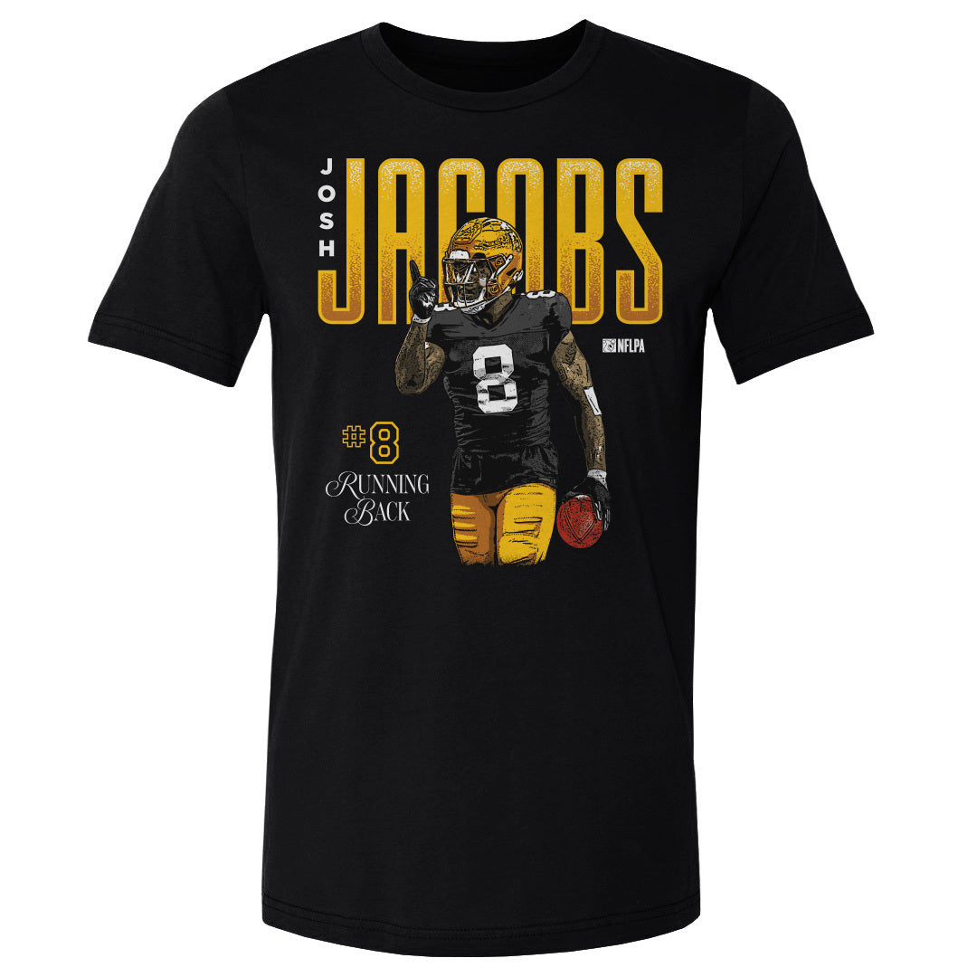 Josh Jacobs Men&#39;s Cotton T-Shirt | 500 LEVEL