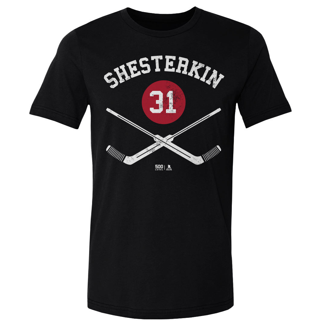 Igor Shesterkin Men&#39;s Cotton T-Shirt | 500 LEVEL