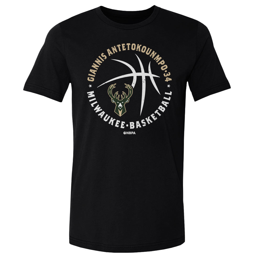 Giannis Antetokounmpo Men&#39;s Cotton T-Shirt | 500 LEVEL