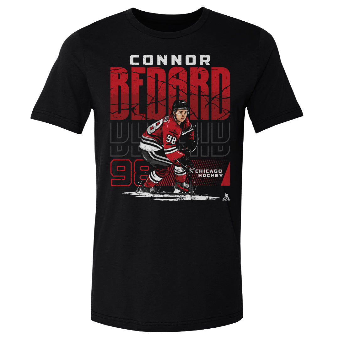 Connor Bedard Men&#39;s Cotton T-Shirt | 500 LEVEL