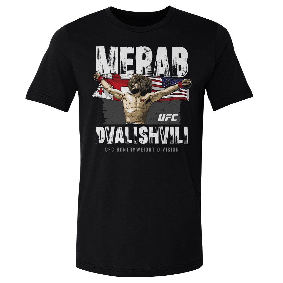 Merab Dvalishvili Men&#39;s Cotton T-Shirt | 500 LEVEL