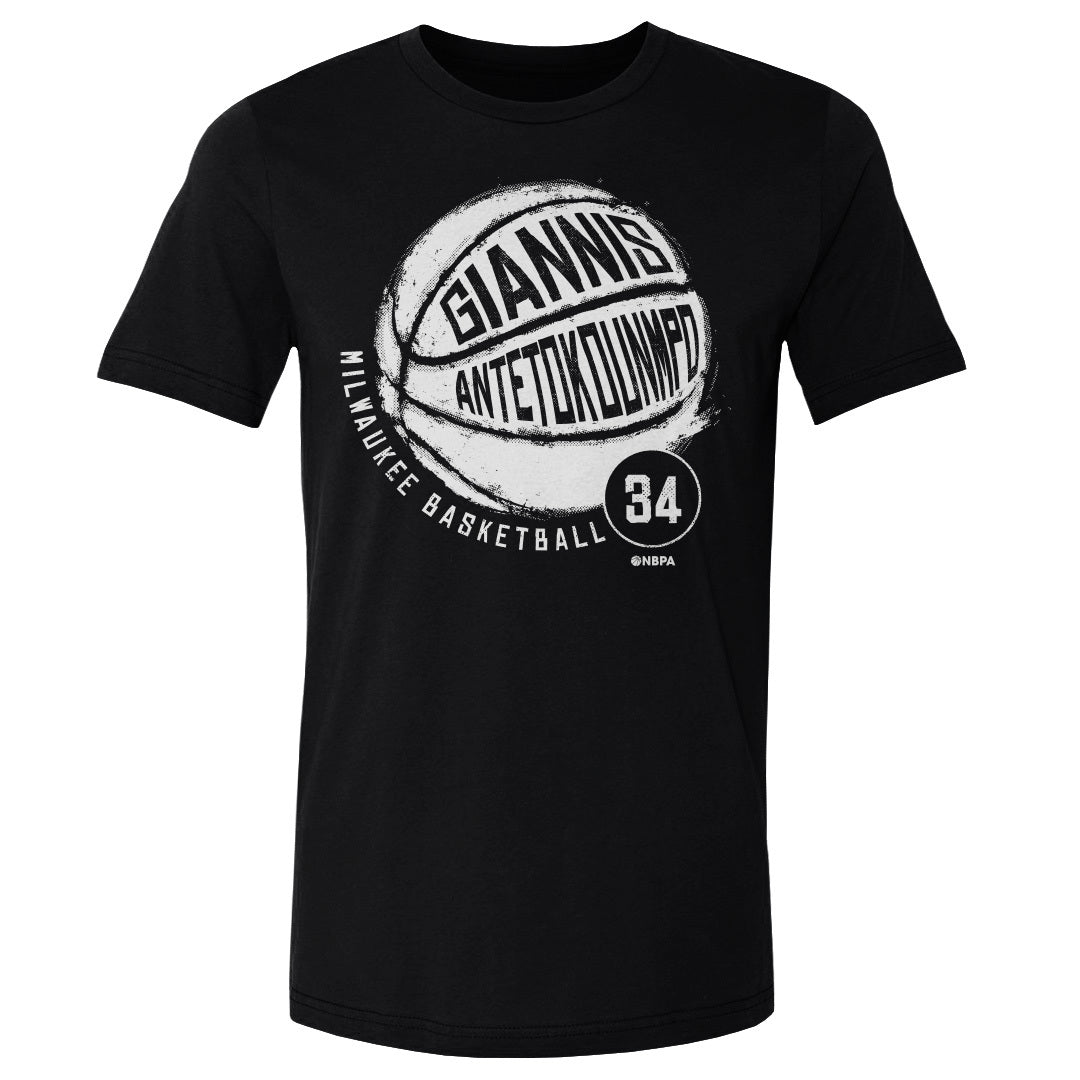 Giannis Antetokounmpo Men&#39;s Cotton T-Shirt | 500 LEVEL