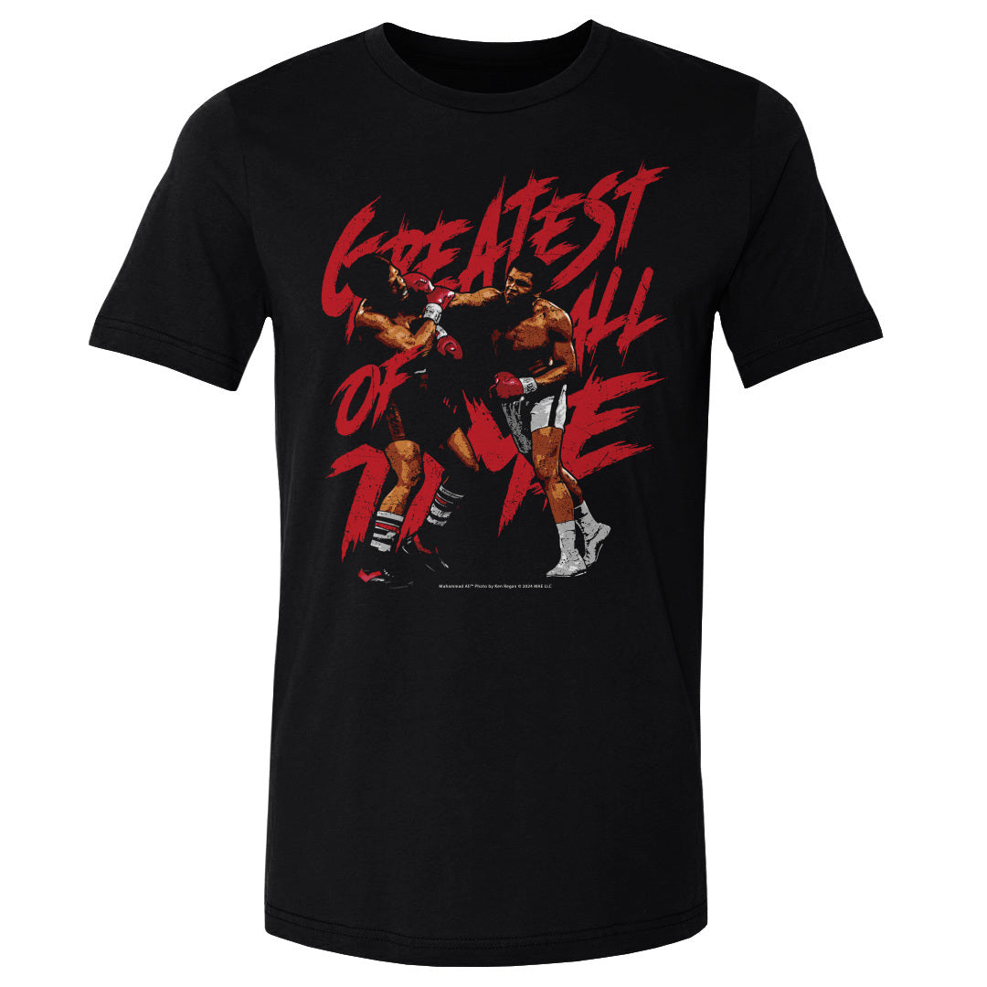 Muhammad Ali Men&#39;s Cotton T-Shirt | 500 LEVEL