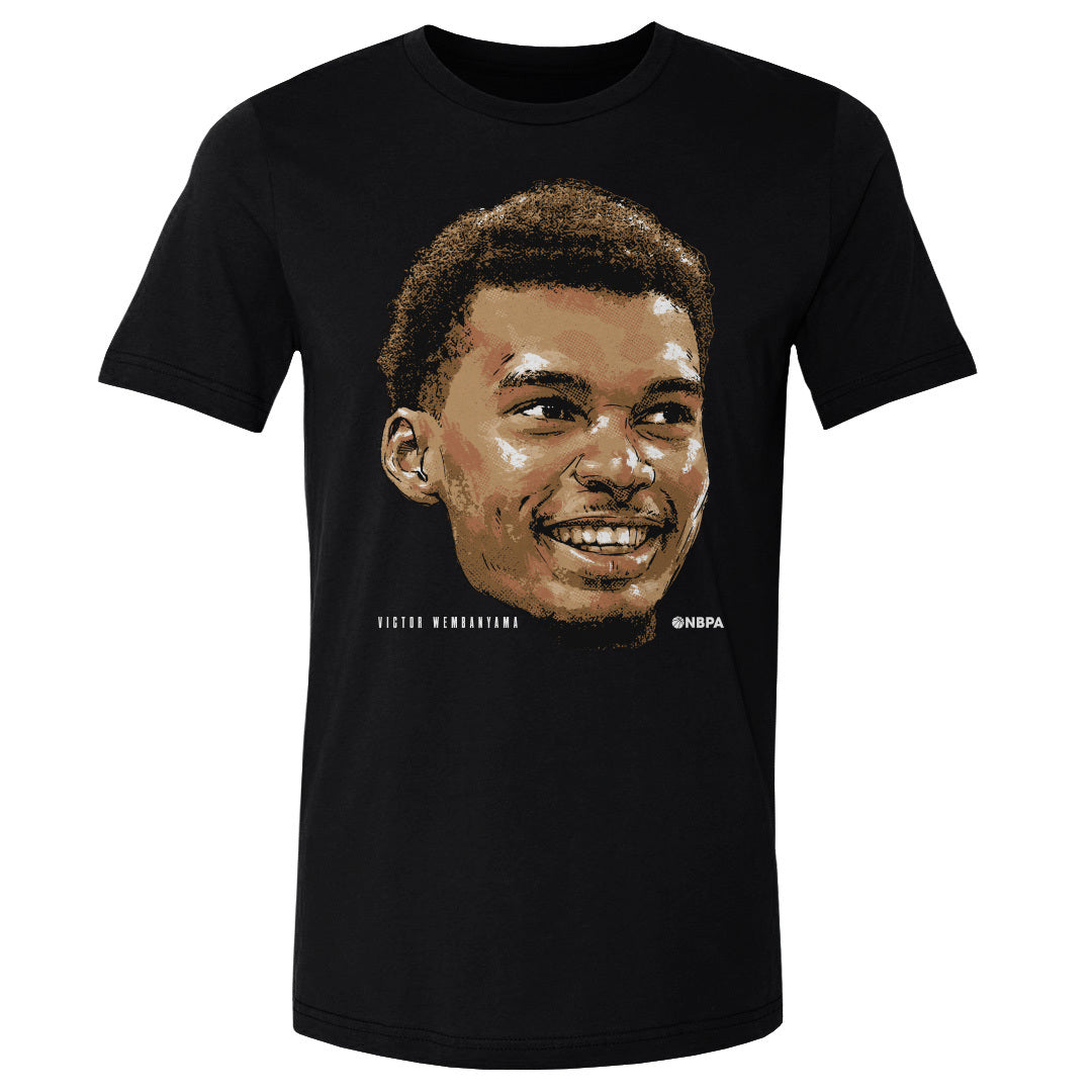 Victor Wembanyama Men&#39;s Cotton T-Shirt | 500 LEVEL