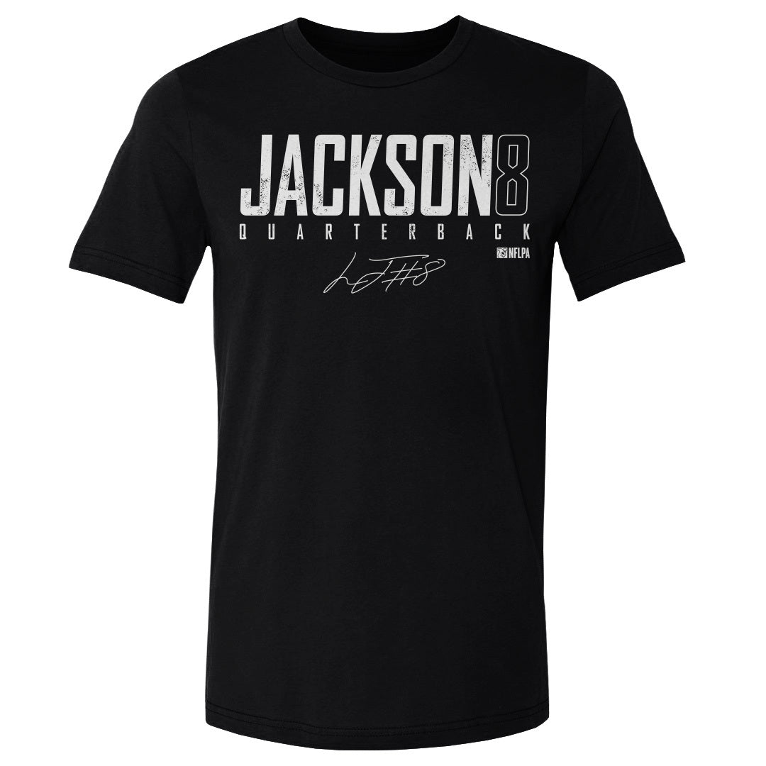 Lamar Jackson Men&#39;s Cotton T-Shirt | 500 LEVEL