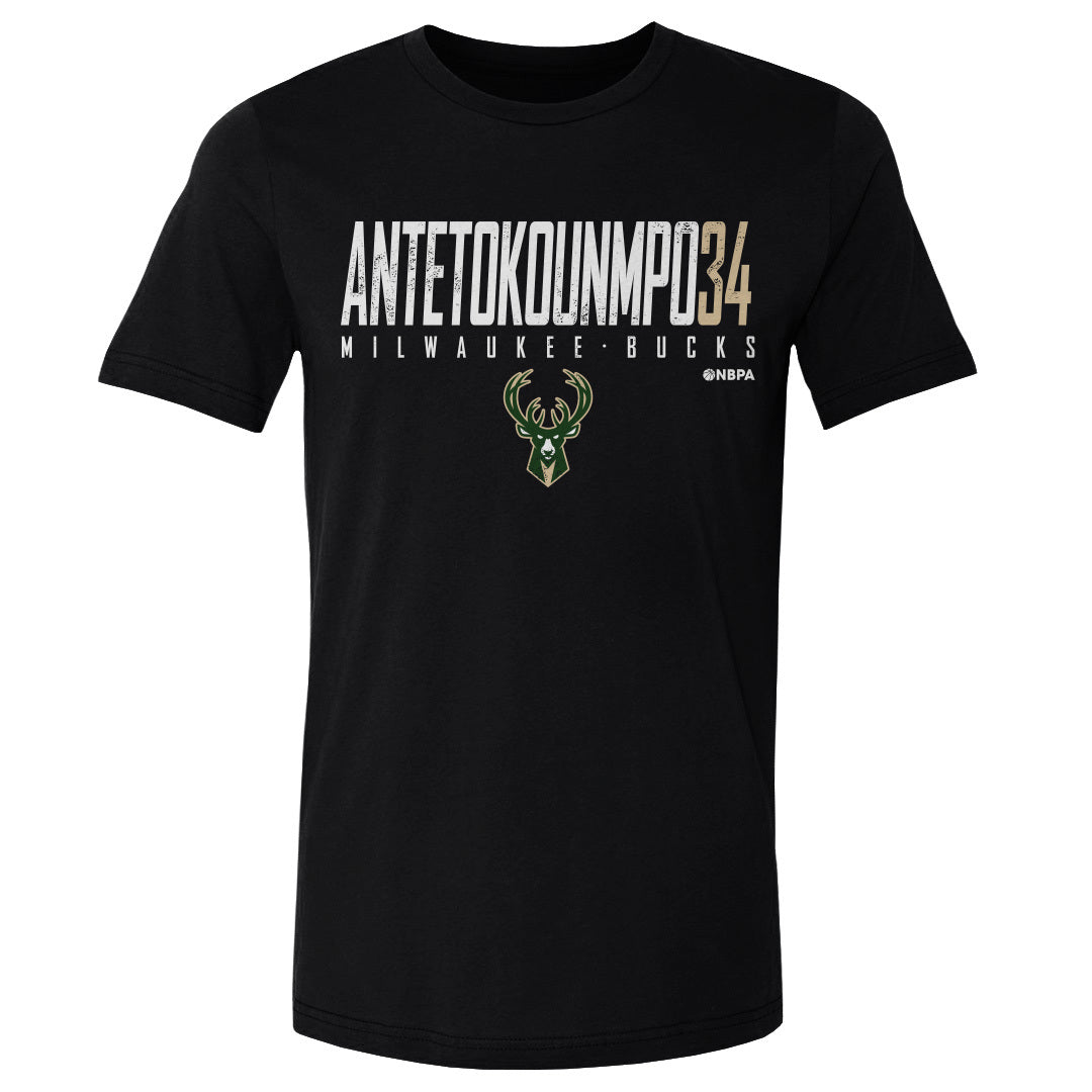 Giannis Antetokounmpo Men&#39;s Cotton T-Shirt | 500 LEVEL