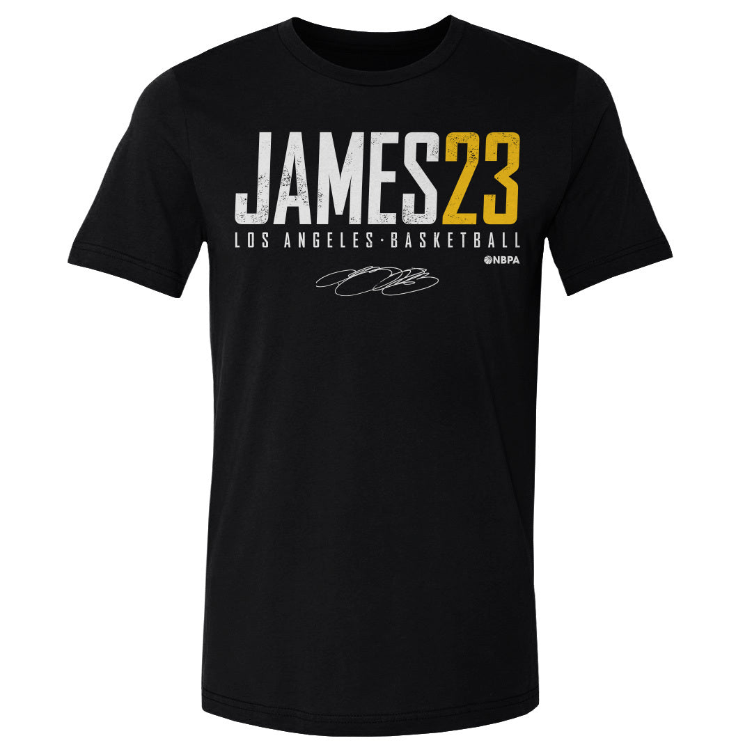 LeBron James Men&#39;s Cotton T-Shirt | 500 LEVEL