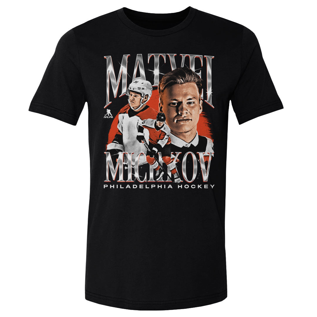 Matvei Michkov Men&#39;s Cotton T-Shirt | 500 LEVEL