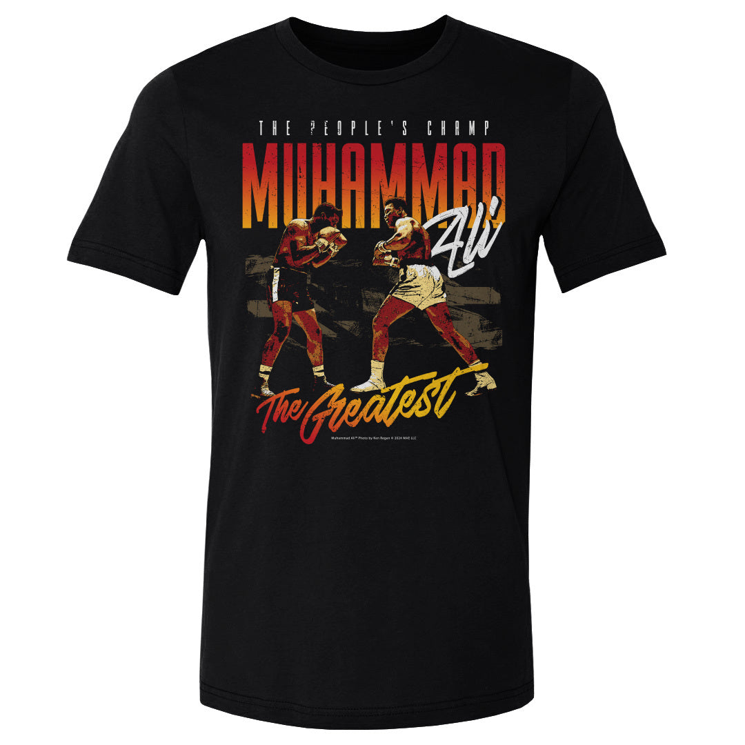 Muhammad Ali Men&#39;s Cotton T-Shirt | 500 LEVEL