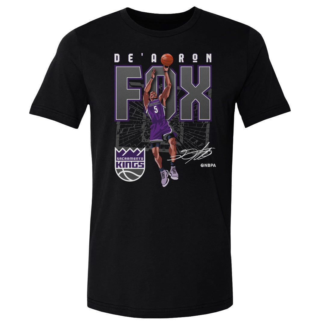 De&#39;Aaron Fox Men&#39;s Cotton T-Shirt | 500 LEVEL