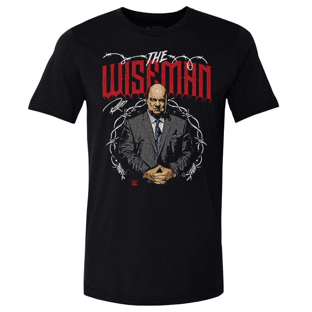 Paul Heyman Men&#39;s Cotton T-Shirt | 500 LEVEL