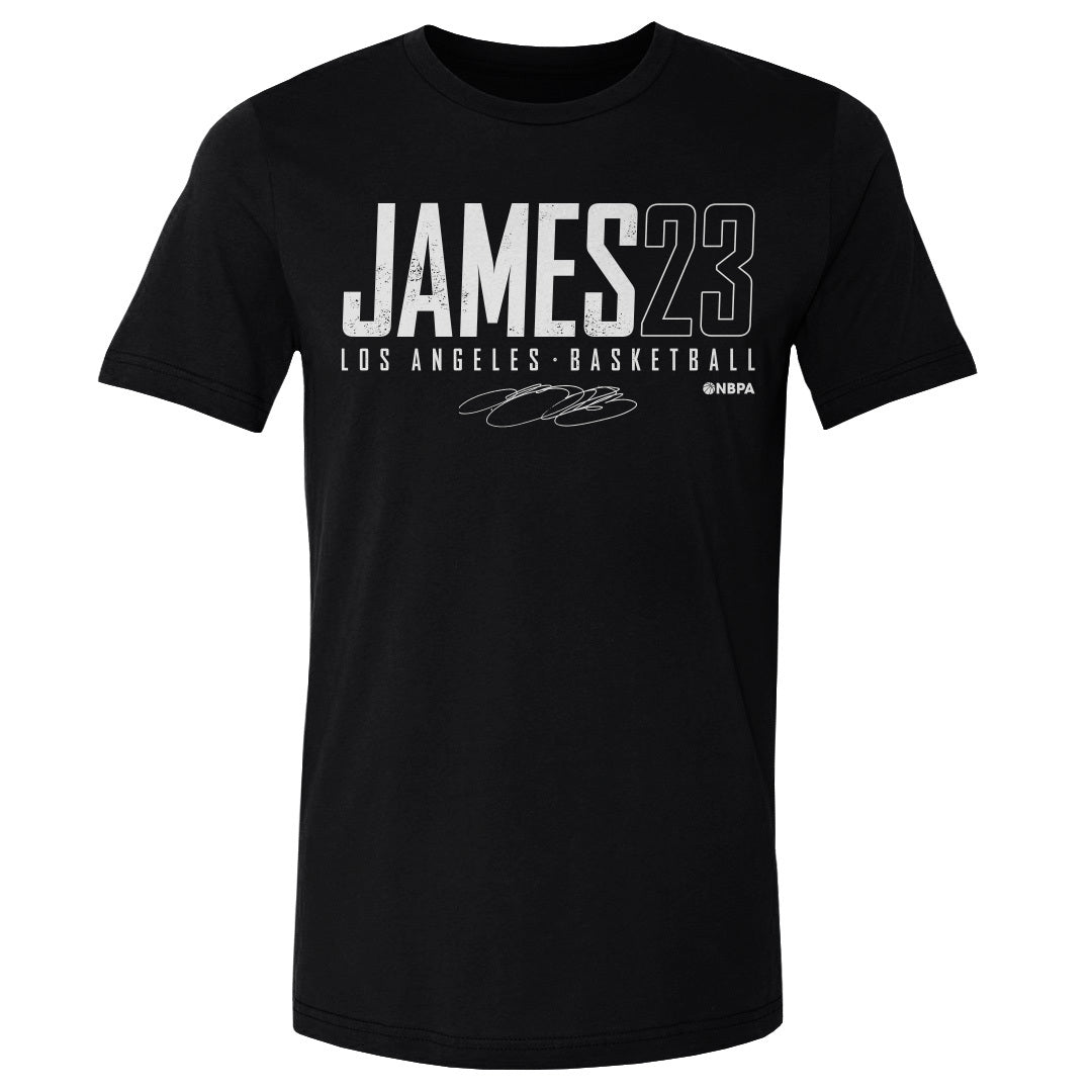 LeBron James Men&#39;s Cotton T-Shirt | 500 LEVEL