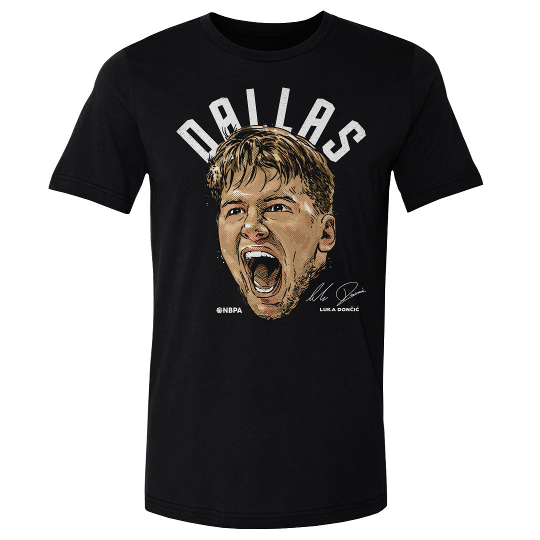 Luka Doncic Men&#39;s Cotton T-Shirt | 500 LEVEL