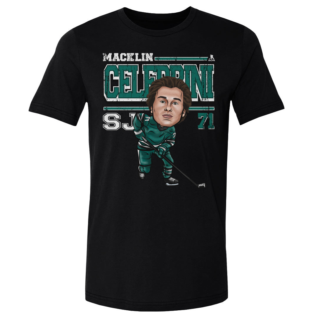 Macklin Celebrini Men&#39;s Cotton T-Shirt | 500 LEVEL