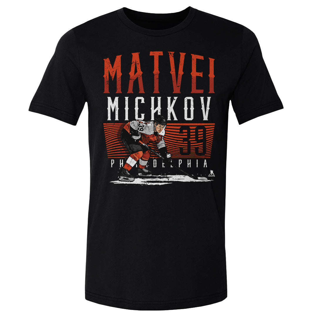 Matvei Michkov Men&#39;s Cotton T-Shirt | 500 LEVEL