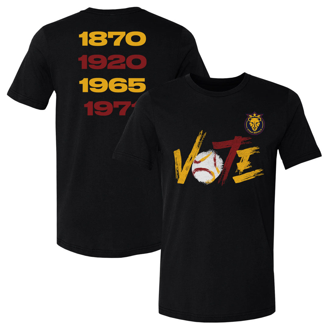 Utah Royals Men&#39;s Cotton T-Shirt | 500 LEVEL