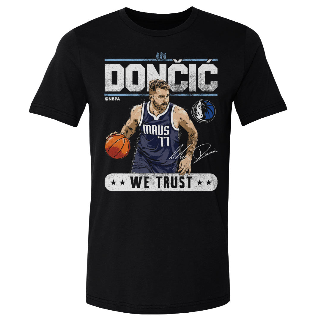 Luka Doncic Men&#39;s Cotton T-Shirt | 500 LEVEL