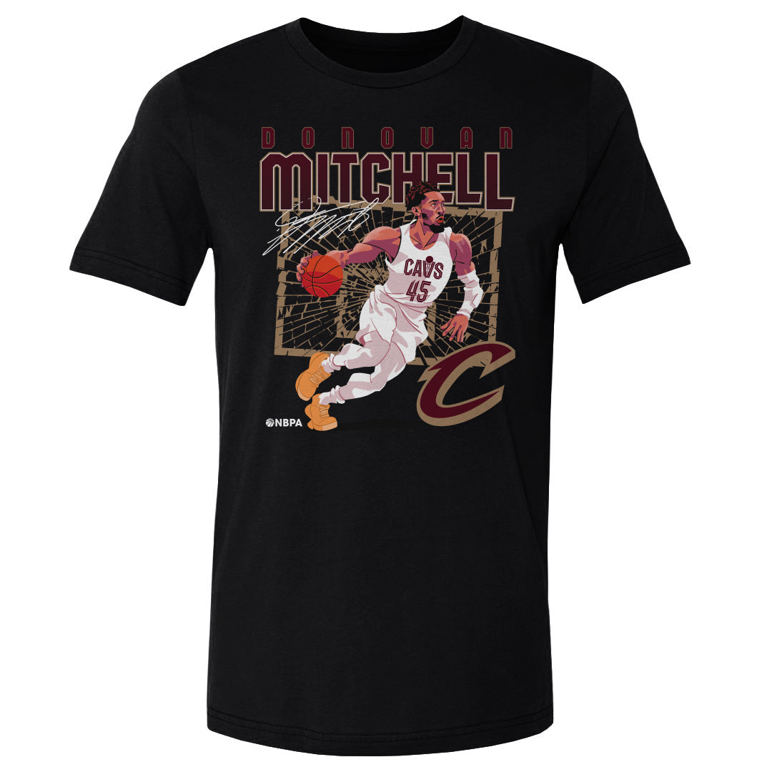 Donovan Mitchell Men&#39;s Cotton T-Shirt | 500 LEVEL