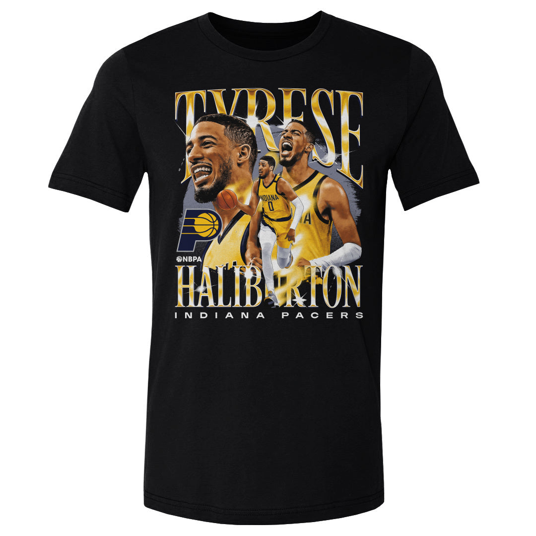 Tyrese Haliburton Men&#39;s Cotton T-Shirt | 500 LEVEL