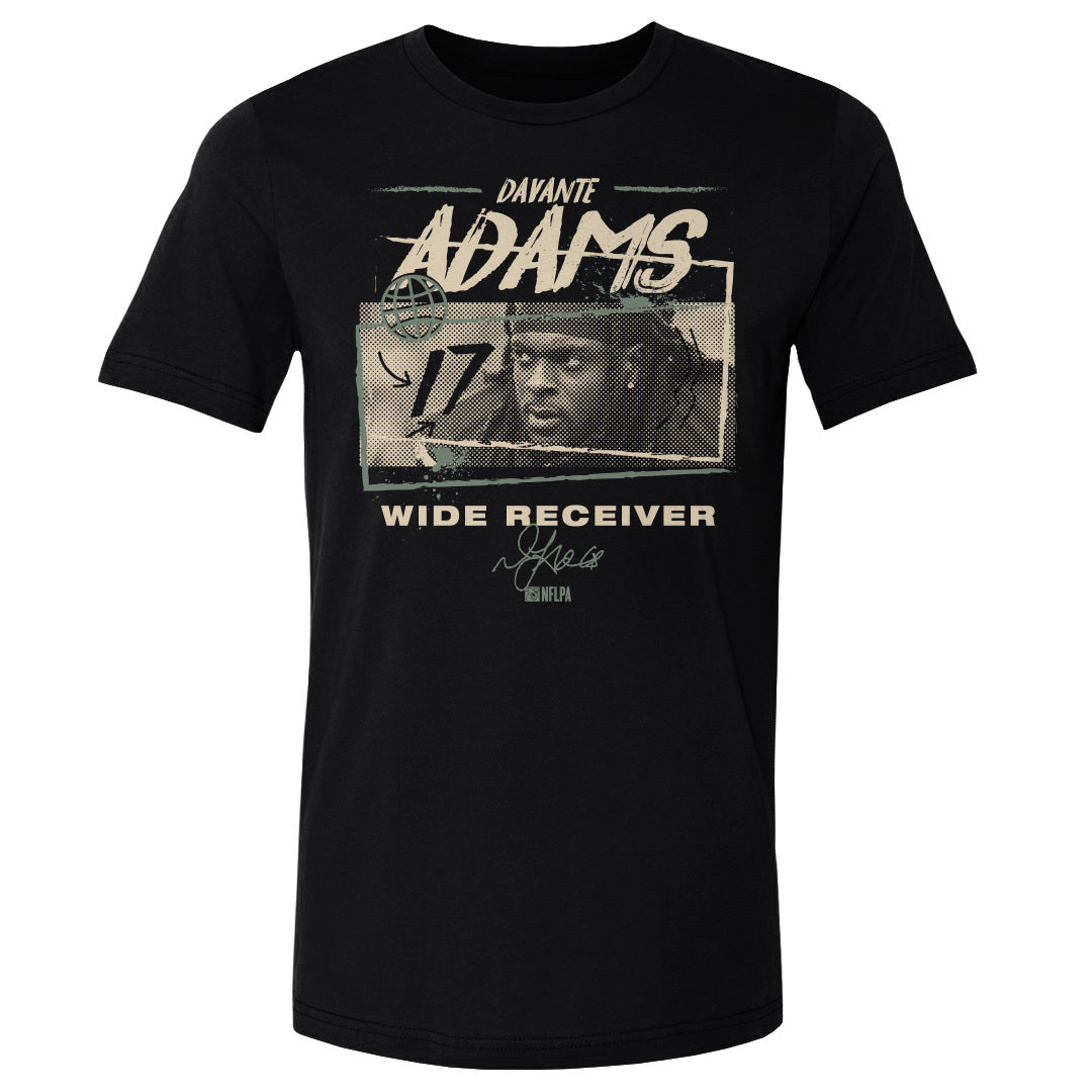 Davante Adams Men&#39;s Cotton T-Shirt | 500 LEVEL