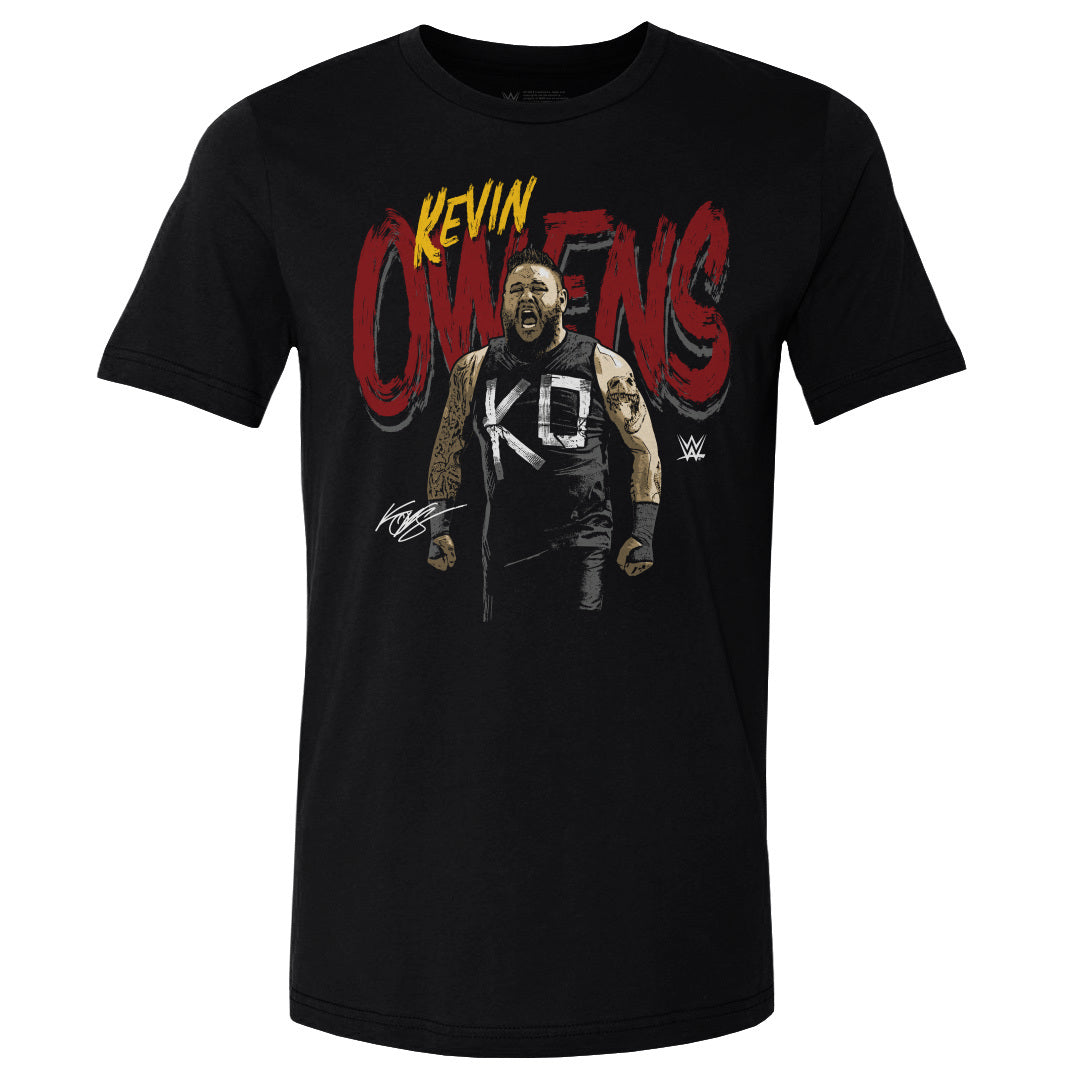 Kevin Owens Men&#39;s Cotton T-Shirt | 500 LEVEL