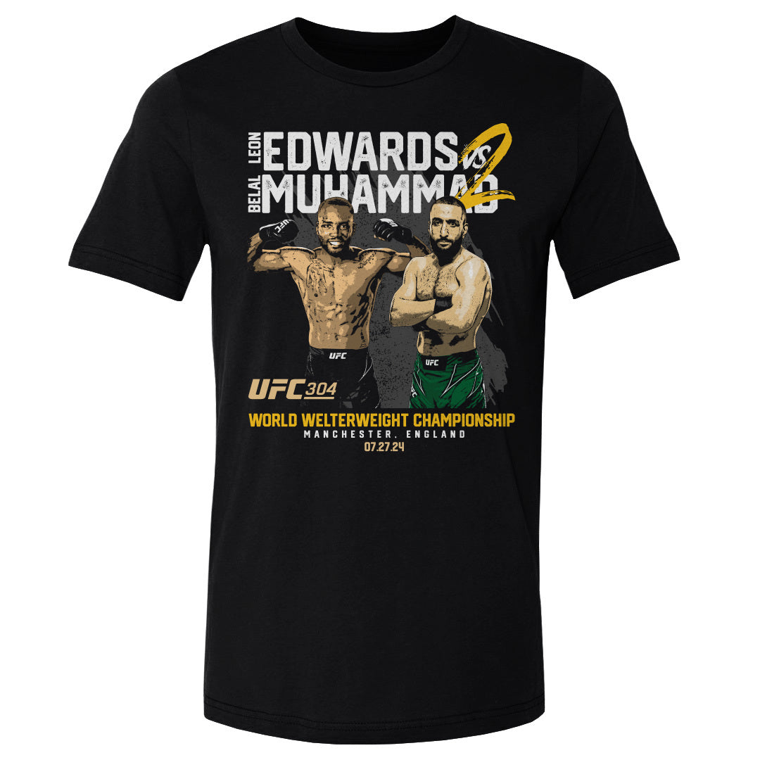 Leon Edwards Men&#39;s Cotton T-Shirt | 500 LEVEL