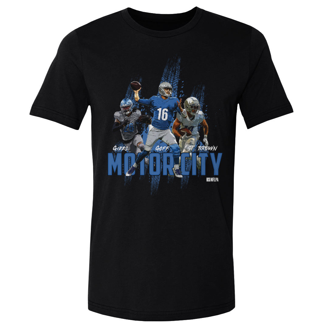 Detroit Men&#39;s Cotton T-Shirt | 500 LEVEL