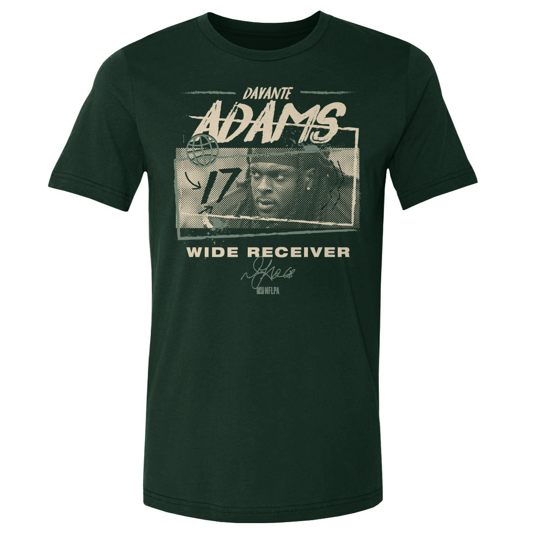 Davante Adams Men&#39;s Cotton T-Shirt | 500 LEVEL