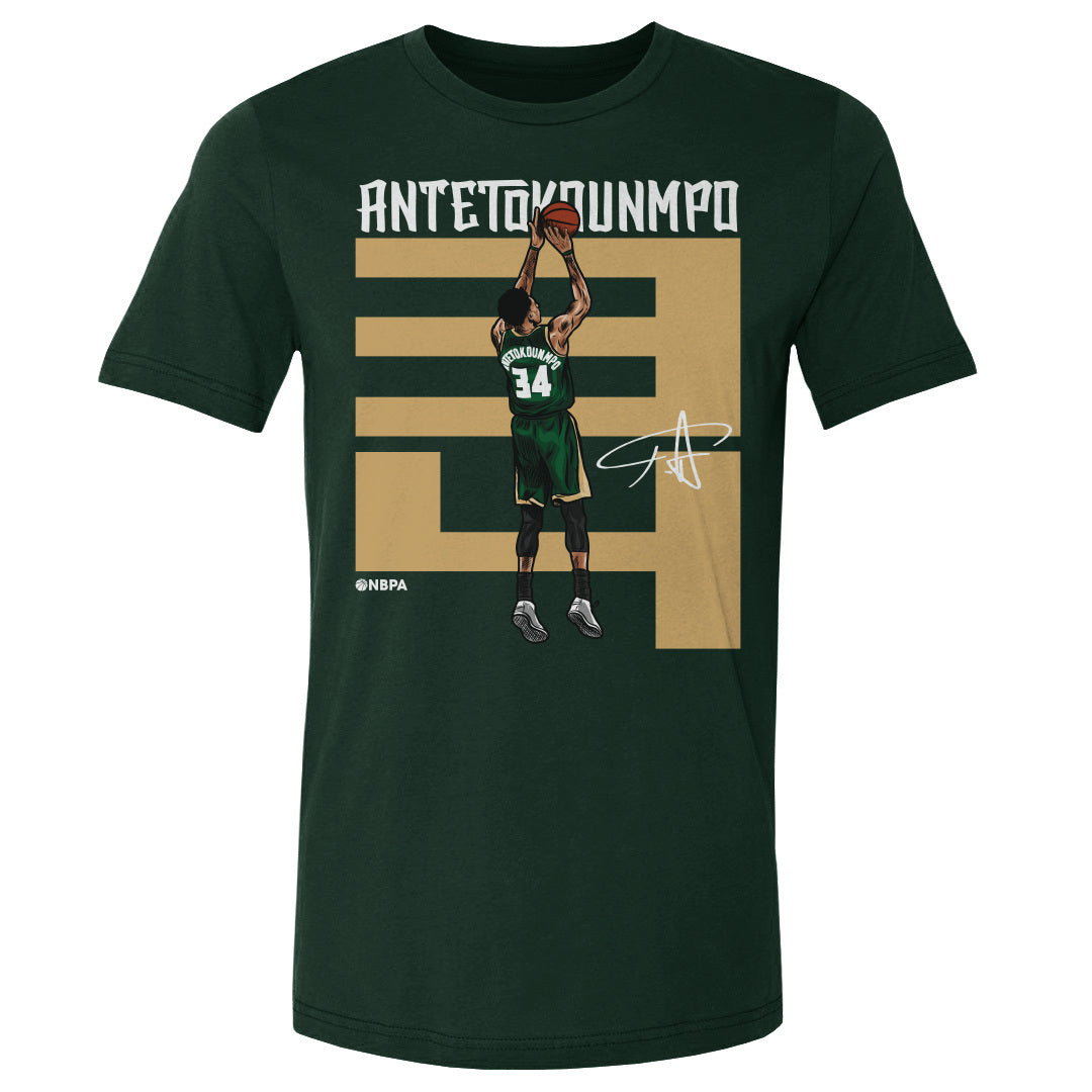 Giannis Antetokounmpo Men&#39;s Cotton T-Shirt | 500 LEVEL