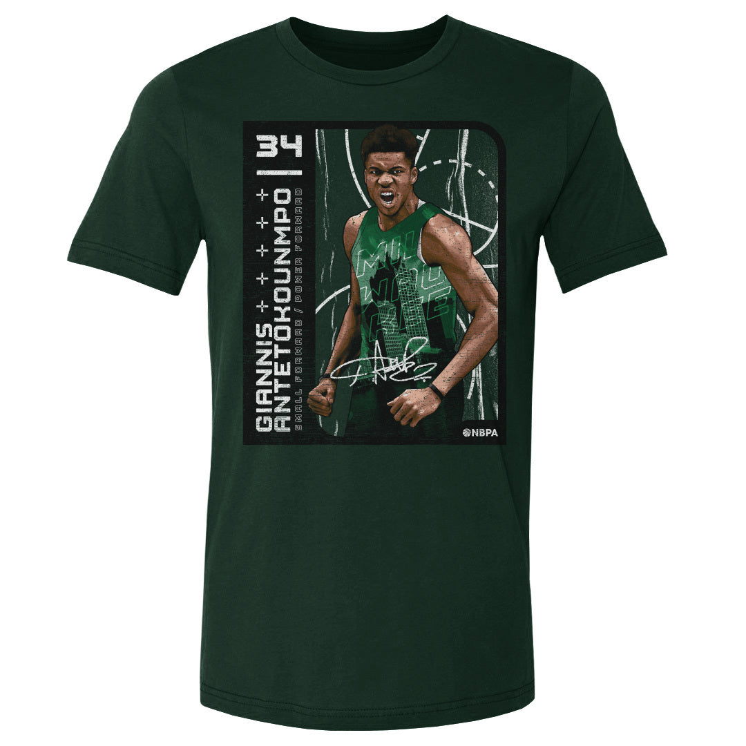 Giannis Antetokounmpo Men&#39;s Cotton T-Shirt | 500 LEVEL