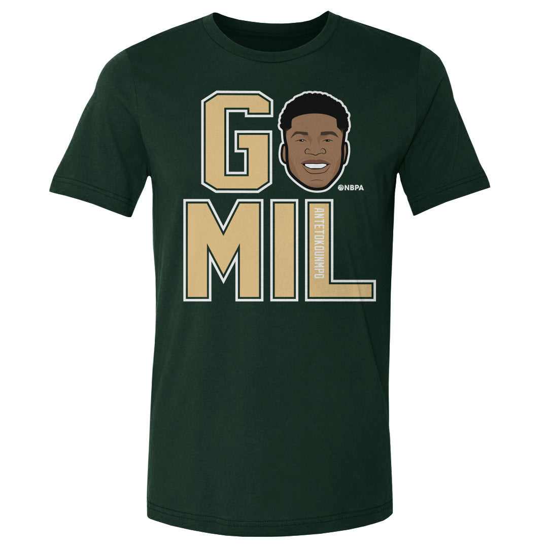 Giannis Antetokounmpo Men&#39;s Cotton T-Shirt | 500 LEVEL