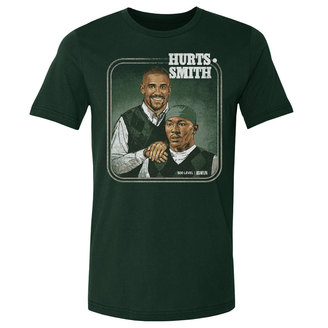 Jalen Hurts Men&#39;s Cotton T-Shirt | 500 LEVEL