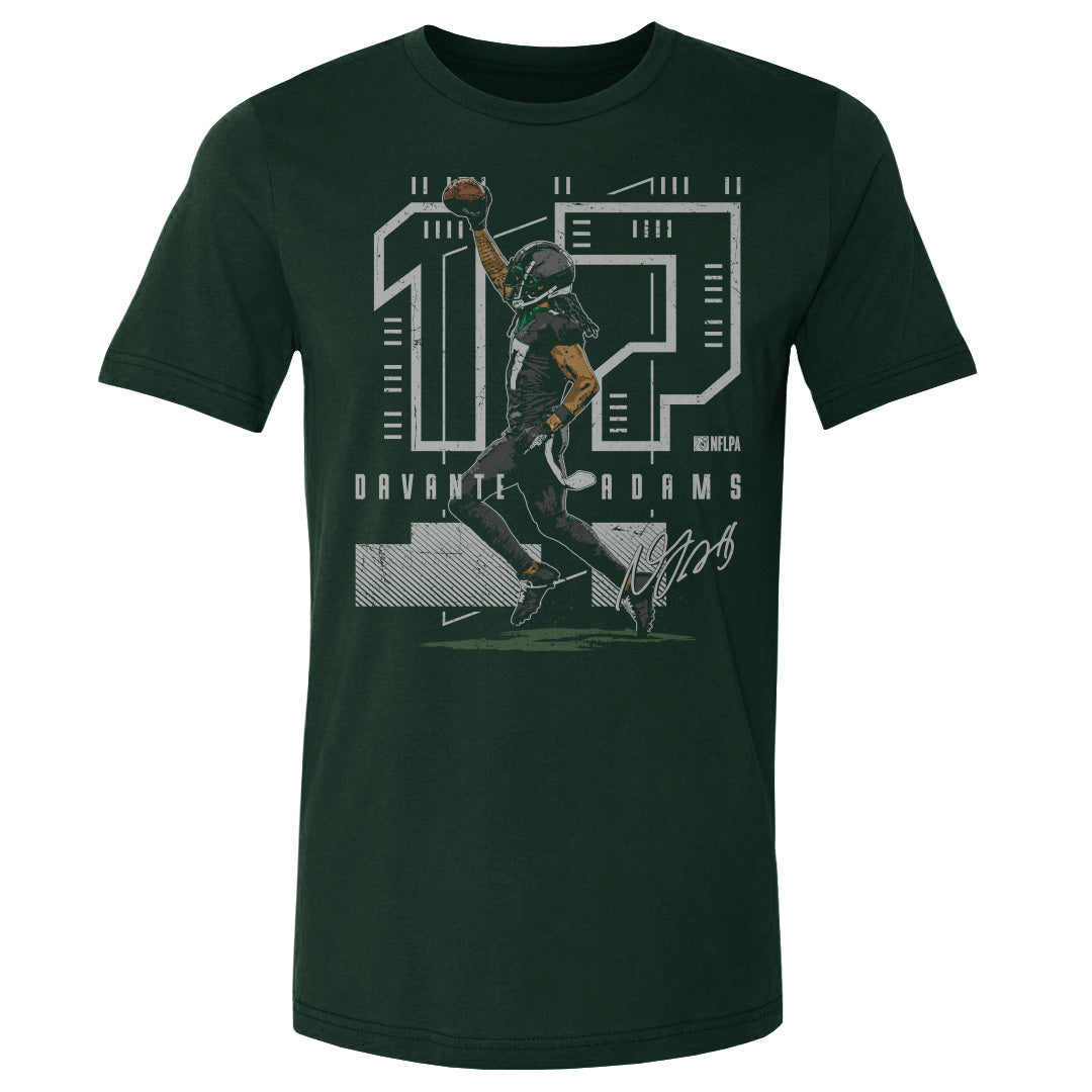 Davante Adams Men&#39;s Cotton T-Shirt | 500 LEVEL