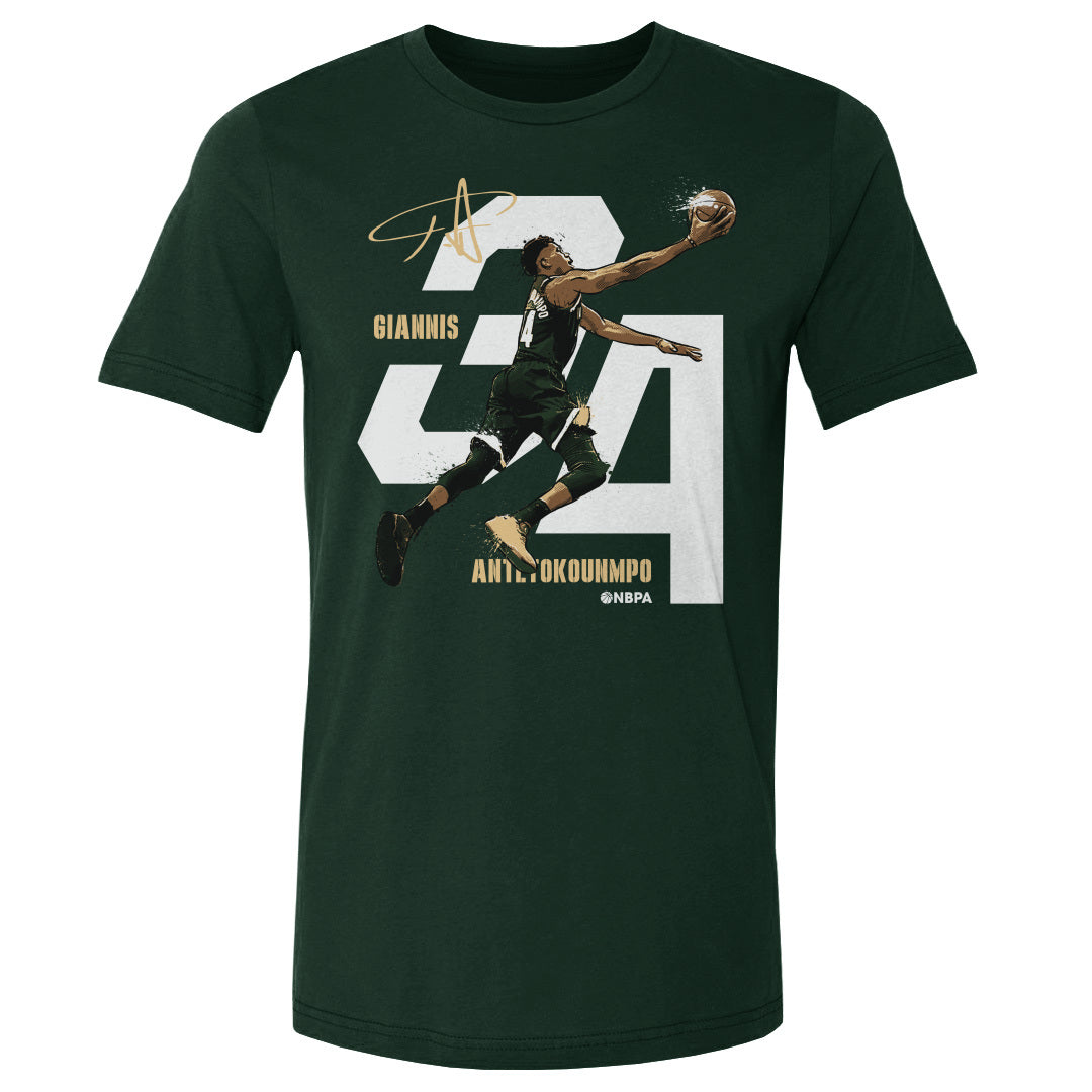 Giannis Antetokounmpo Men&#39;s Cotton T-Shirt | 500 LEVEL