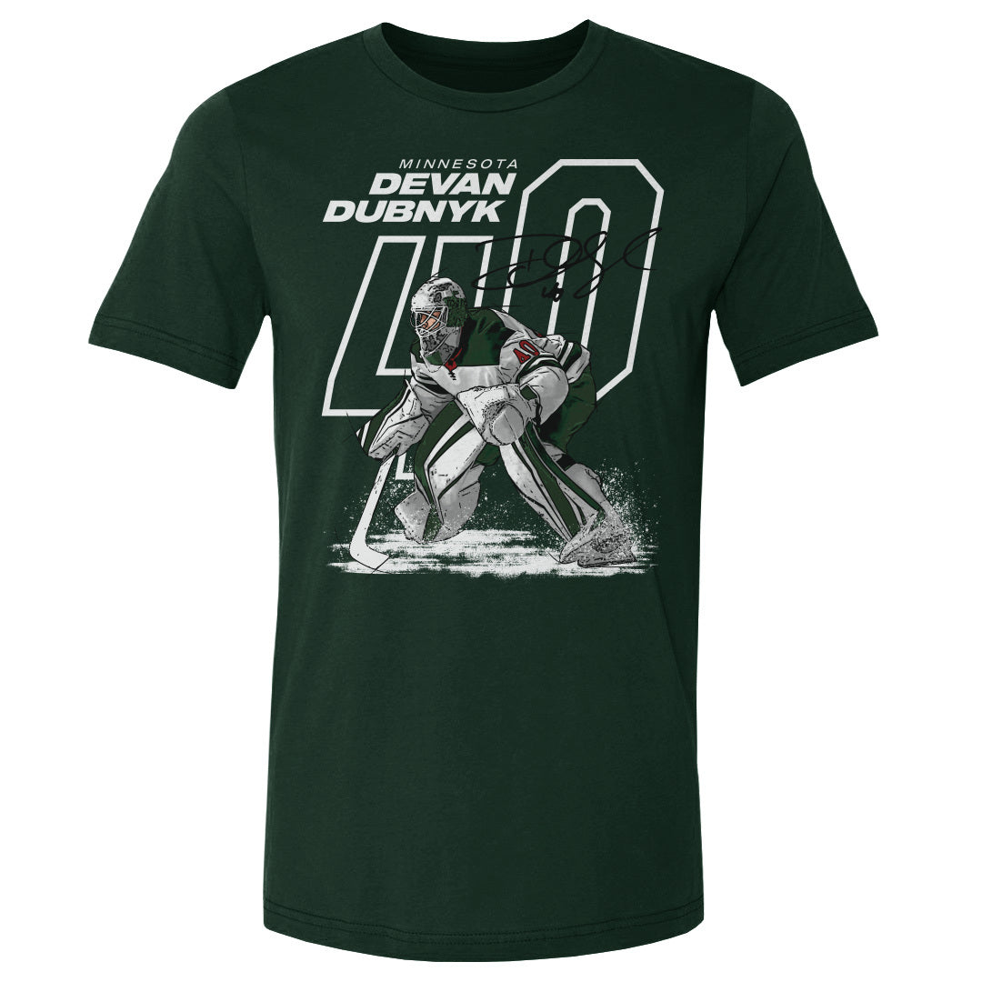 Devan Dubnyk Men&#39;s Cotton T-Shirt | 500 LEVEL