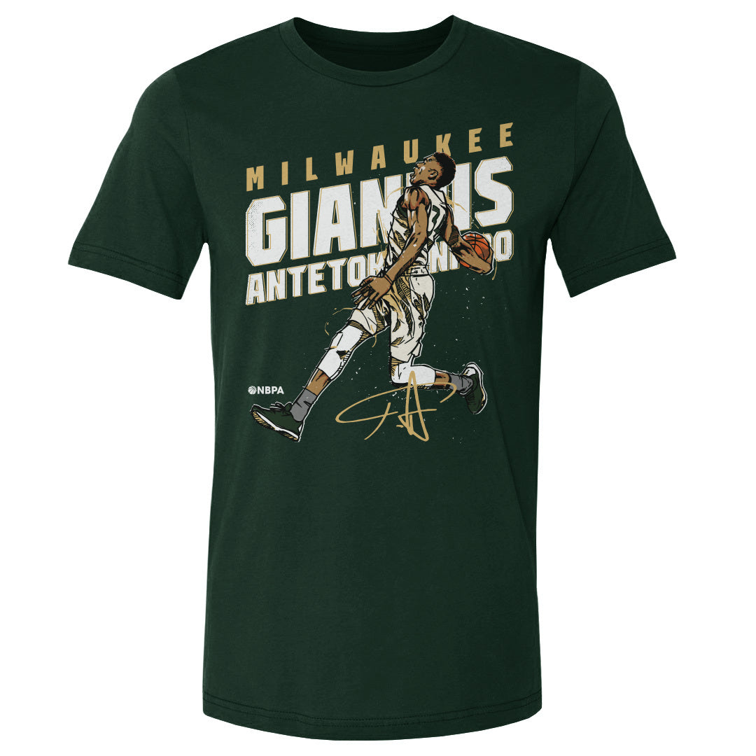 Giannis Antetokounmpo Men&#39;s Cotton T-Shirt | 500 LEVEL