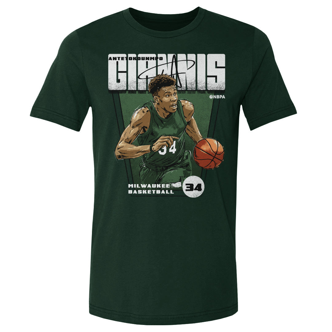 Giannis Antetokounmpo Men&#39;s Cotton T-Shirt | 500 LEVEL