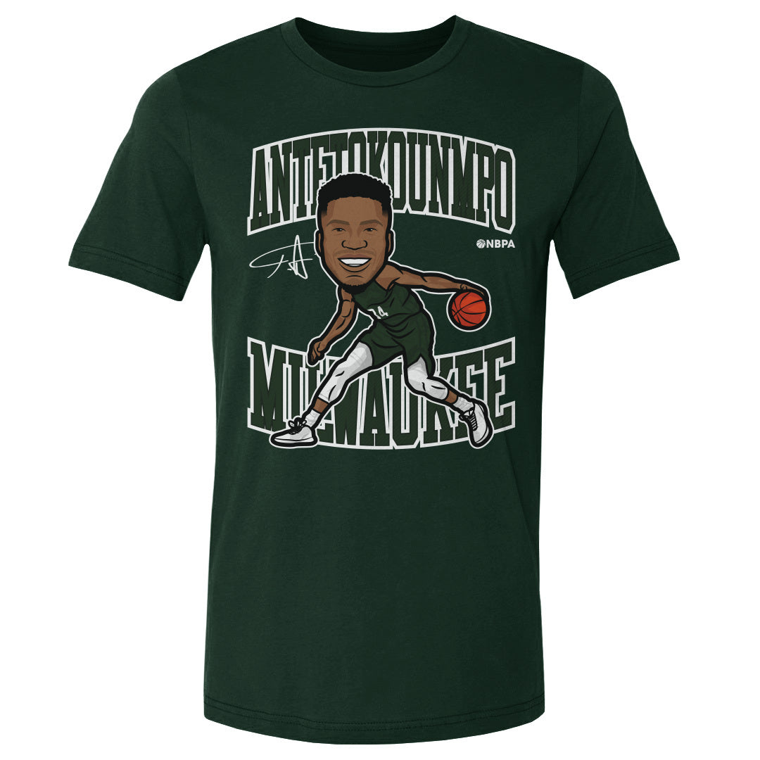 Giannis Antetokounmpo Men&#39;s Cotton T-Shirt | 500 LEVEL