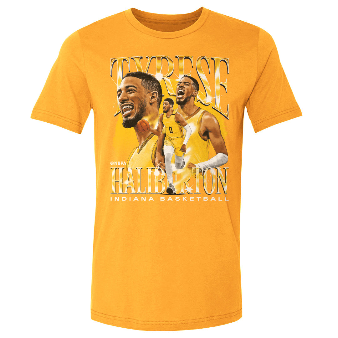 Tyrese Haliburton Men&#39;s Cotton T-Shirt | 500 LEVEL