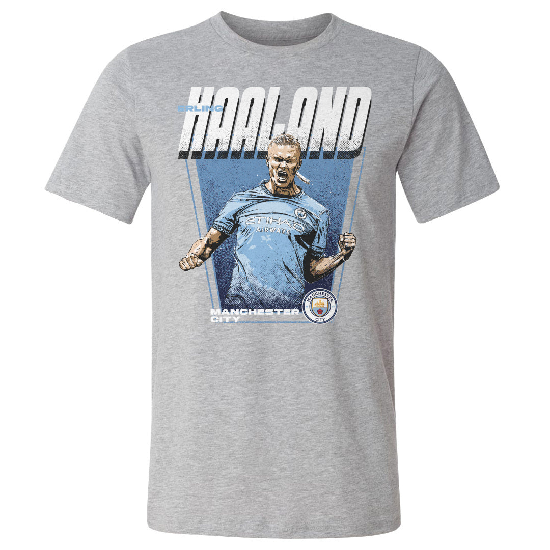 Erling Haaland Men&#39;s Cotton T-Shirt | 500 LEVEL