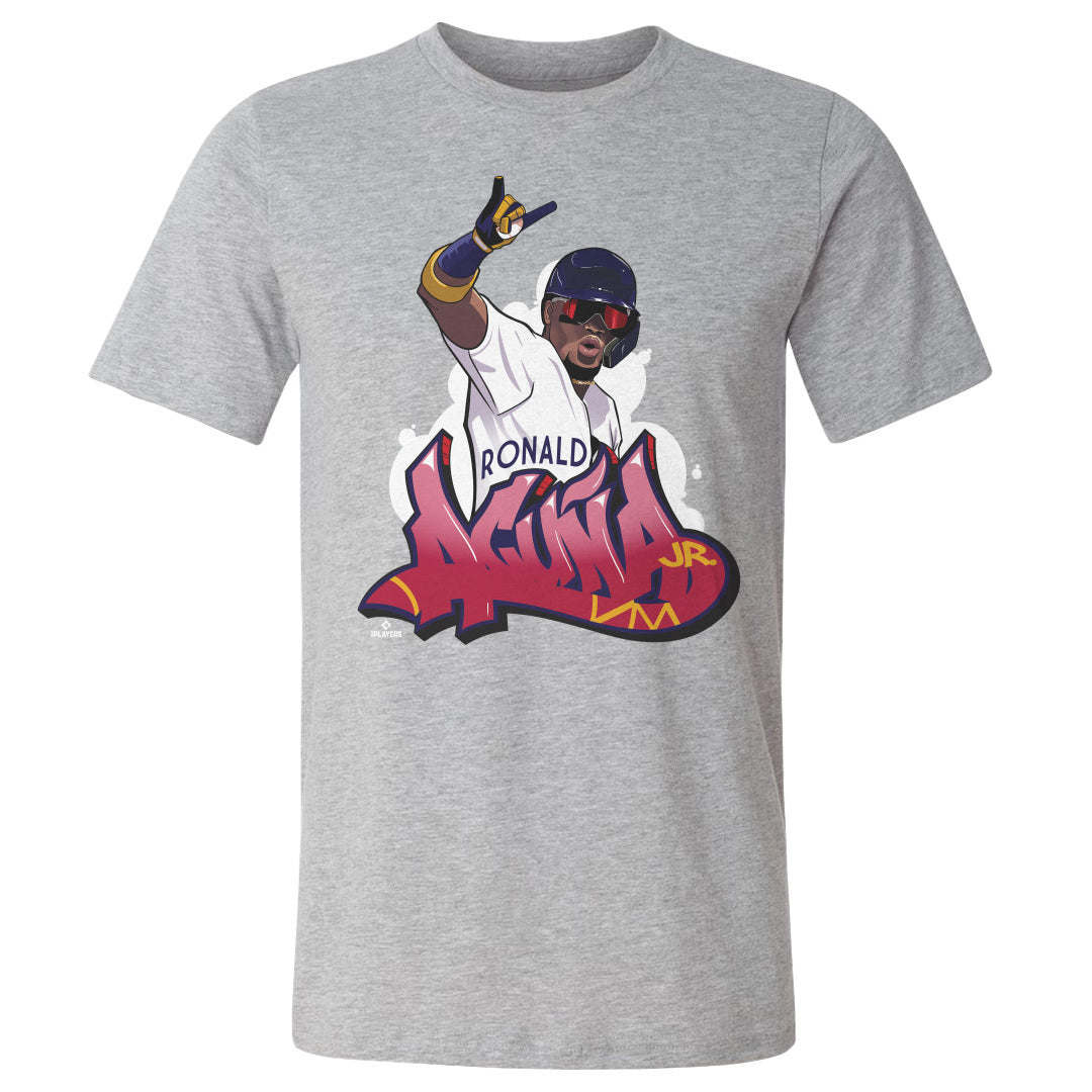 Ronald Acuna Jr. Men&#39;s Cotton T-Shirt | 500 LEVEL