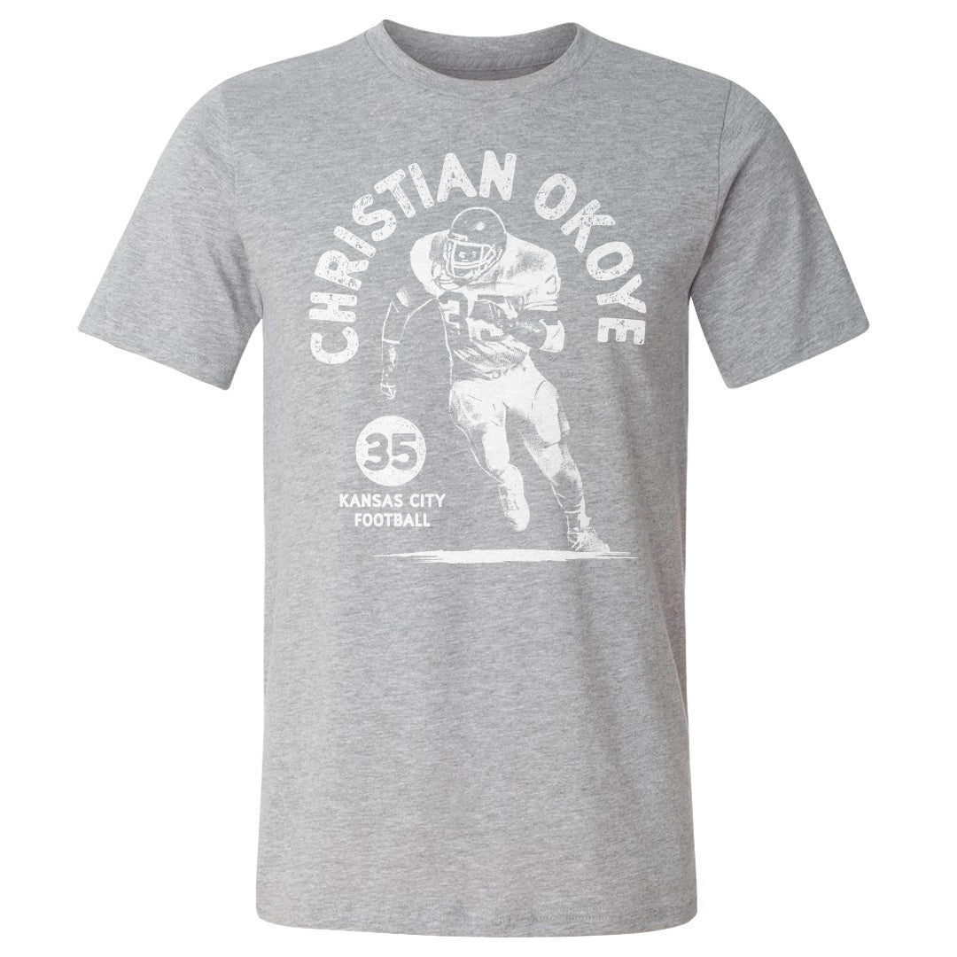 Christian Okoye Men&#39;s Cotton T-Shirt | 500 LEVEL