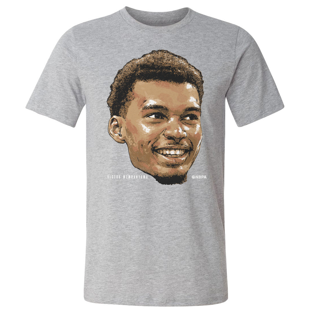 Victor Wembanyama Men&#39;s Cotton T-Shirt | 500 LEVEL