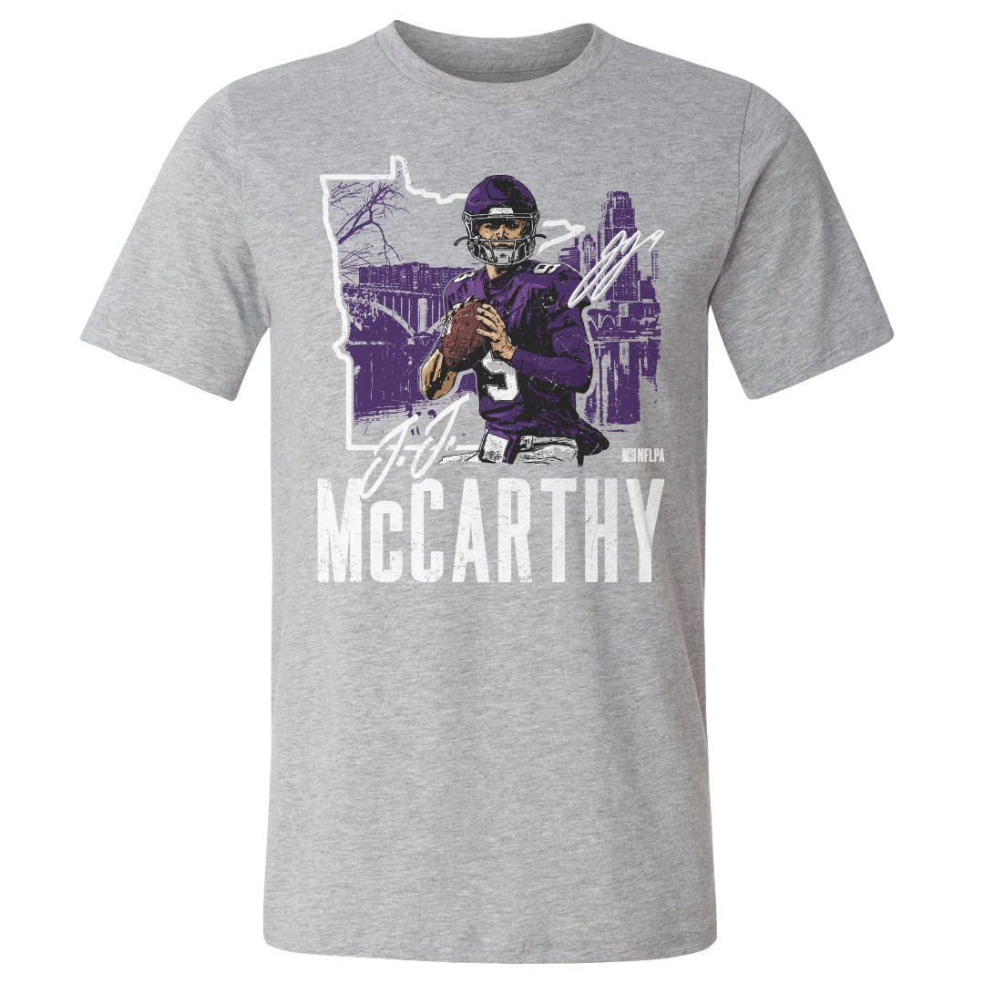 J.J. McCarthy Men&#39;s Cotton T-Shirt | 500 LEVEL