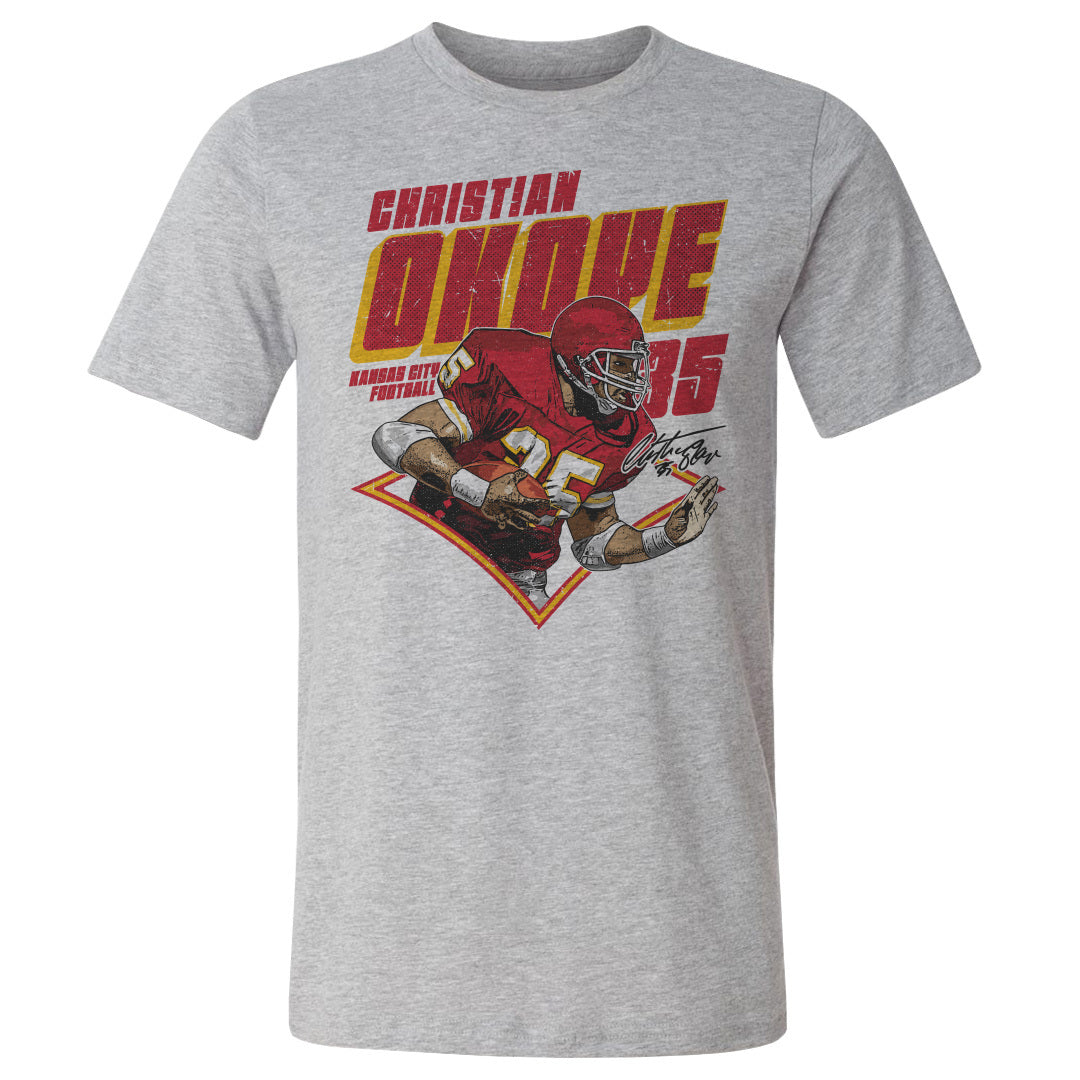 Christian Okoye Men&#39;s Cotton T-Shirt | 500 LEVEL