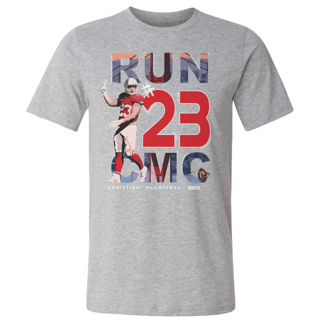 Christian McCaffrey Men&#39;s Cotton T-Shirt | 500 LEVEL