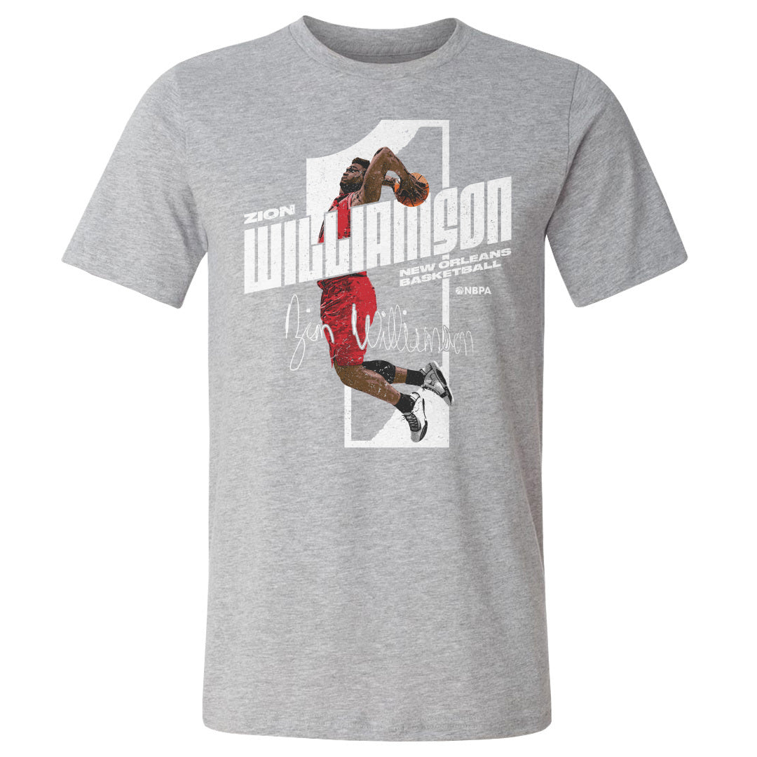 Zion Williamson Men&#39;s Cotton T-Shirt | 500 LEVEL